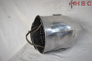 barbuta helmet with armour padding