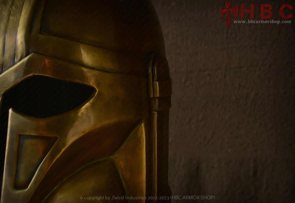 black smithing best helmets Mandalorian Blacksmith metal Helmet — HBC Armor Shop