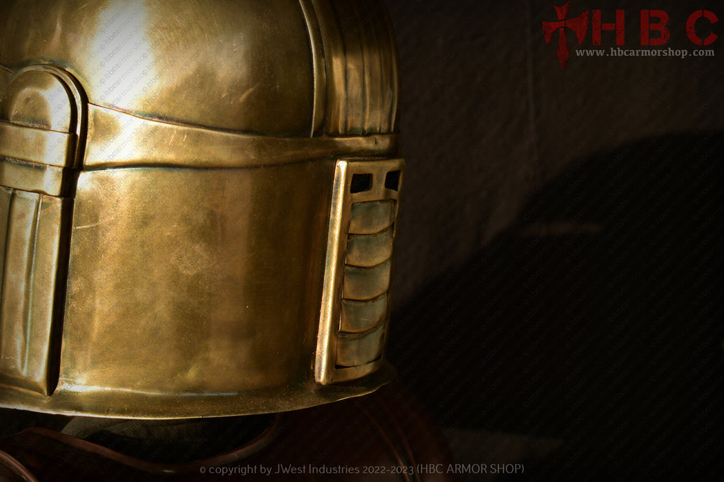 black smithing best helmets Mandalorian Blacksmith metal Helmet — HBC Armor Shop