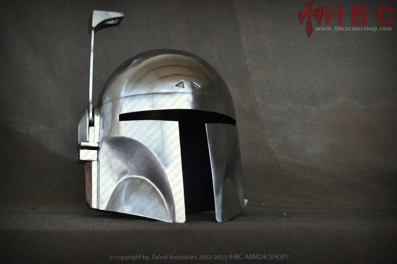 boba fett metal helmet