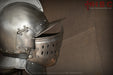 medieval burgonet helmet