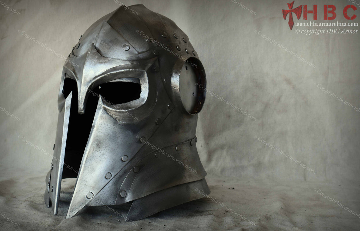 dark knight football helmet Metal Dark Knight Helmet — HBC Armor Shop