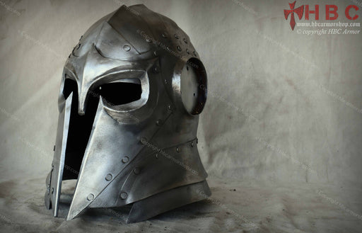 metal dark knight helmet