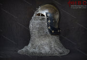 English cross helmet