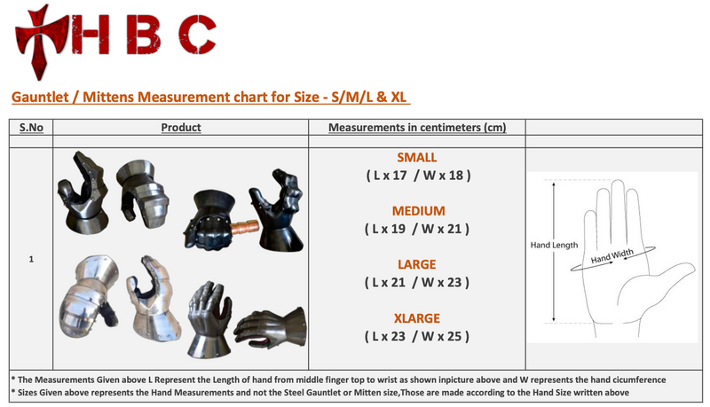 gauntlet for buhurt sca and medieval combat