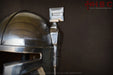 metal Mandalorian helmet