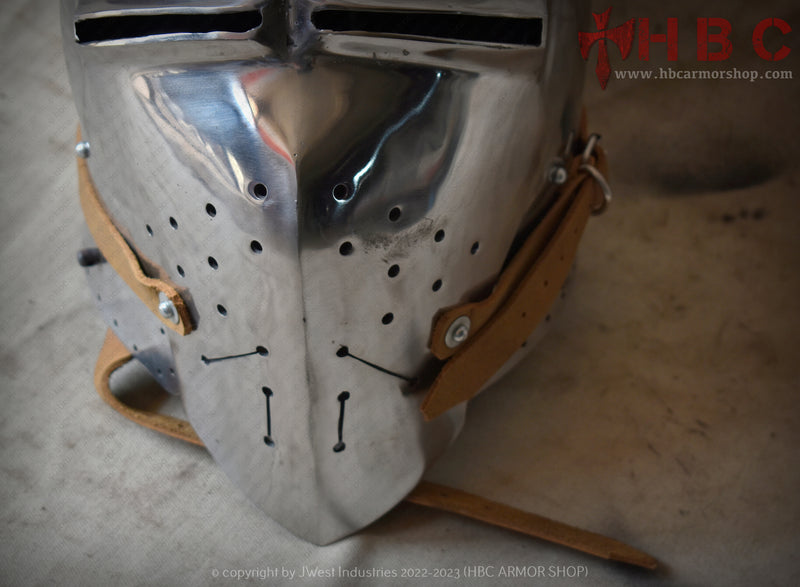 buhurt italian helmet 