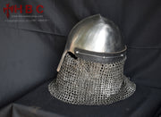 chainmail helmet nasal