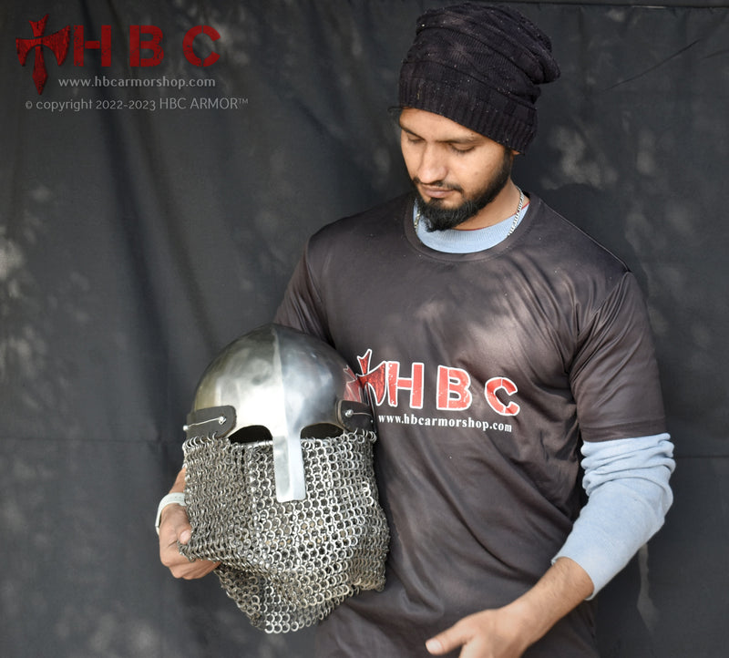 buhurt sca helmet for medieval combat