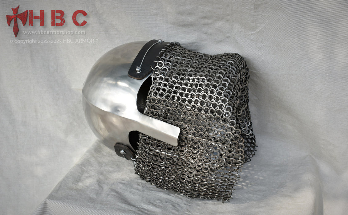 nasal helmet for sca and buhurt