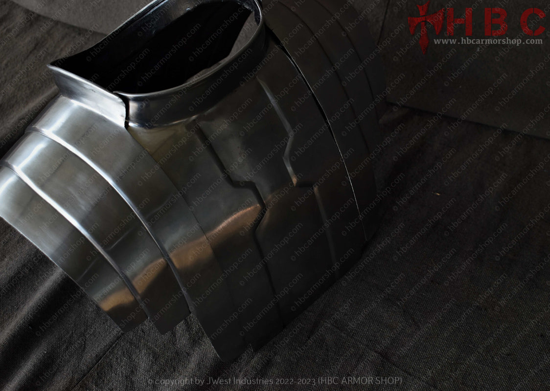 Obi Van Metal Gorget Armor — HBC Armor Shop