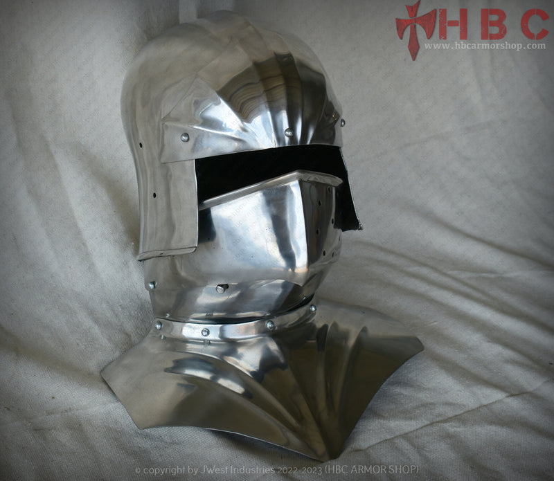 medieval sallet helmet