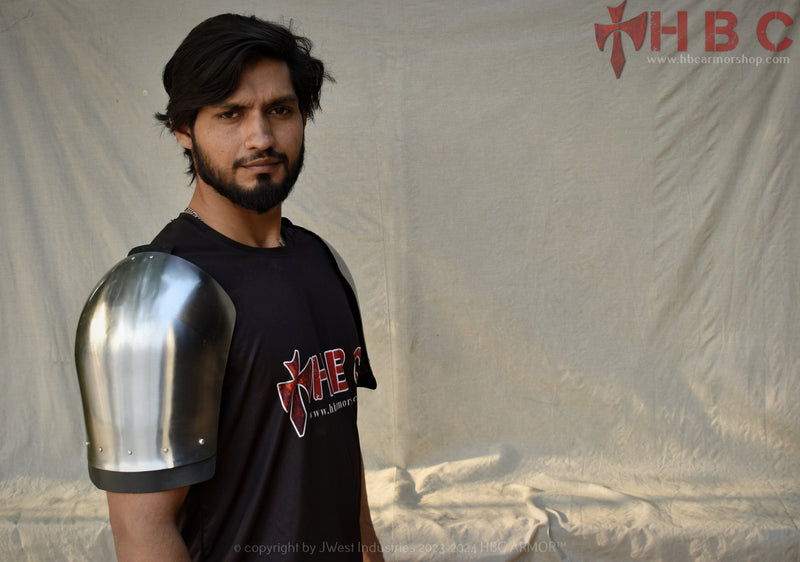 medieval shoulder armor