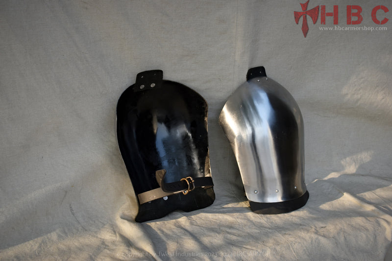 14th Century Simple European Spauldrons | Medieval Shoulder Armour | SCA, HEMA.LARP & Reenactment