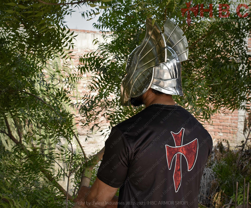 Thor Inspired Metal Helmet | Wearable Hand Forged Helmet |Cosplay, LARP,Collection's & Costume