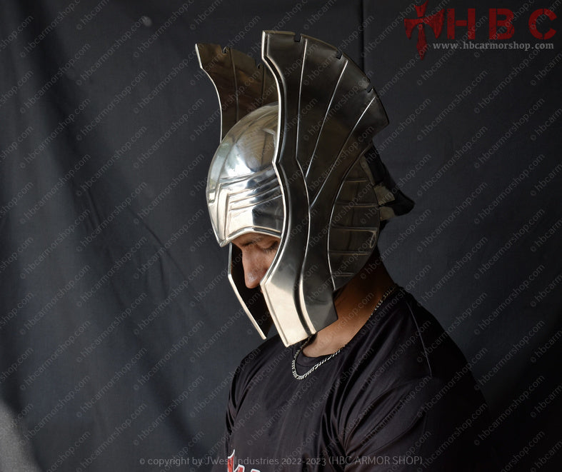 Wearable Norse costume helmet for cosplay and conventions