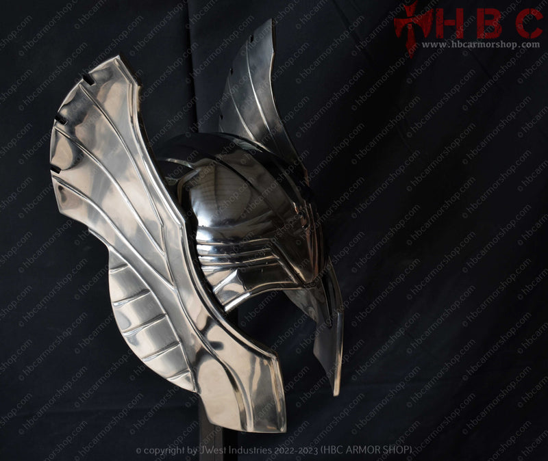 Thor Inspired Metal Helmet | Wearable Hand Forged Helmet |Cosplay, LARP,Collection's & Costume