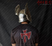 HBC Armor handmade Thor inspired metal costume helmet