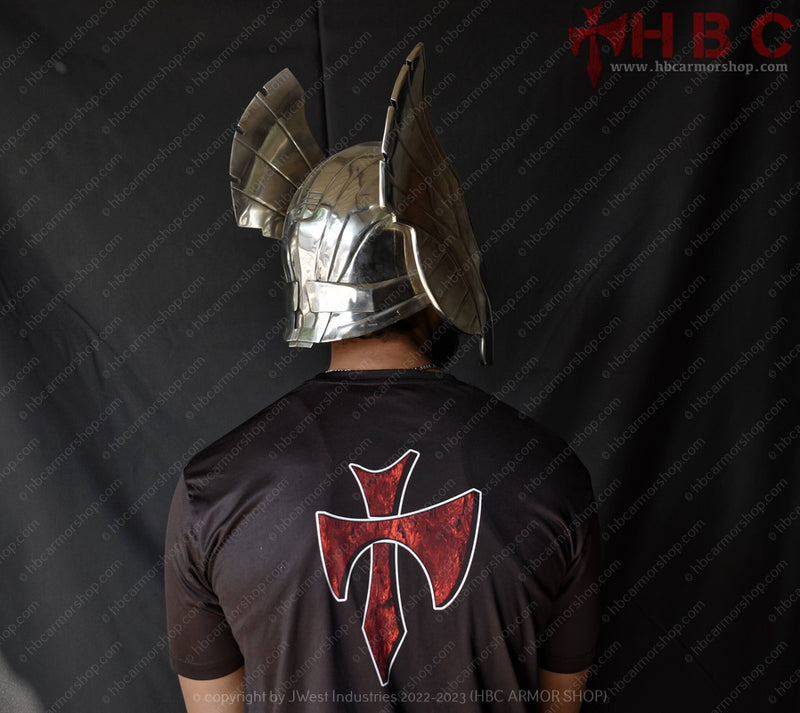 HBC Armor handmade Thor inspired metal costume helmet