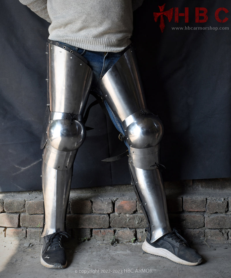 floating leg armour for buhurt sca hmb imcf 