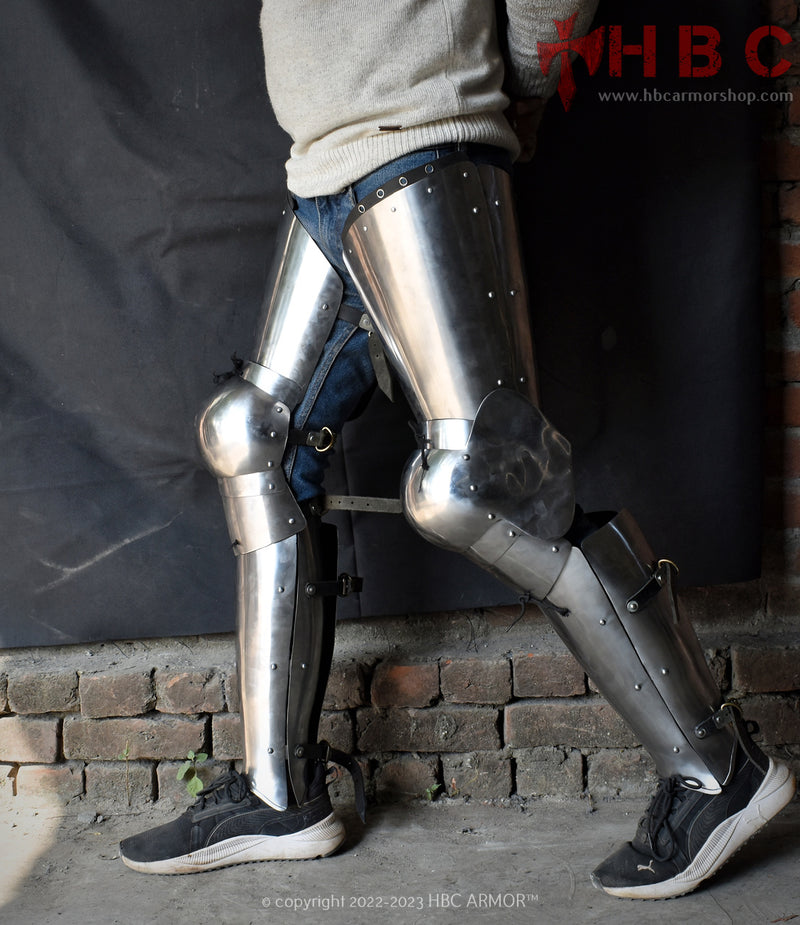 leg armour for buhurt and hmb