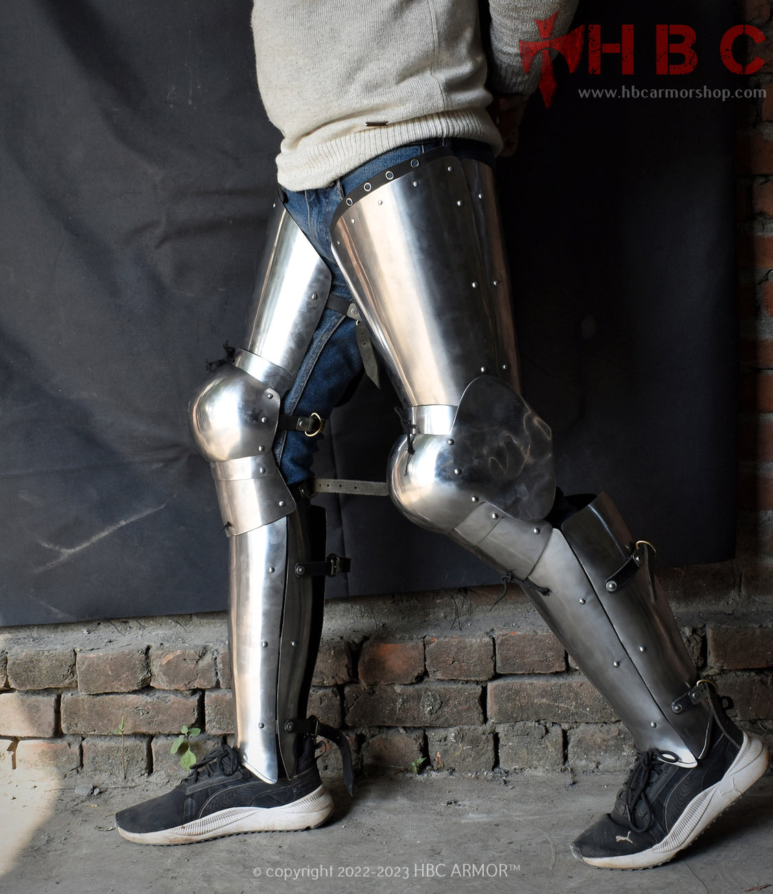 Floating Armor Floating Leg Armour Buhurt|SCA|Medieval Combats|IMCF|HMB — HBC Armor Shop