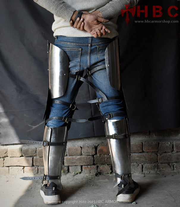 Floating Armor Floating Leg Armour Buhurt|SCA|Medieval Combats|IMCF|HMB — HBC Armor Shop