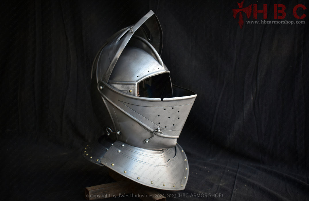 steel knight helmet