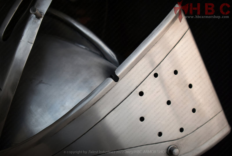 Medieval Knight Helmet -Reenactment & Roleplays