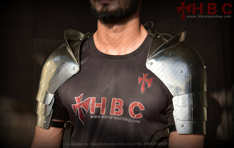 buhurt pauldron armour