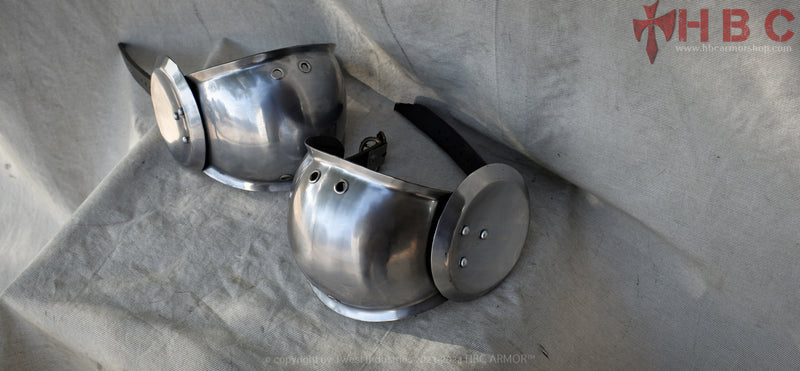 Elbow Cops Rondel for Medieval Combat