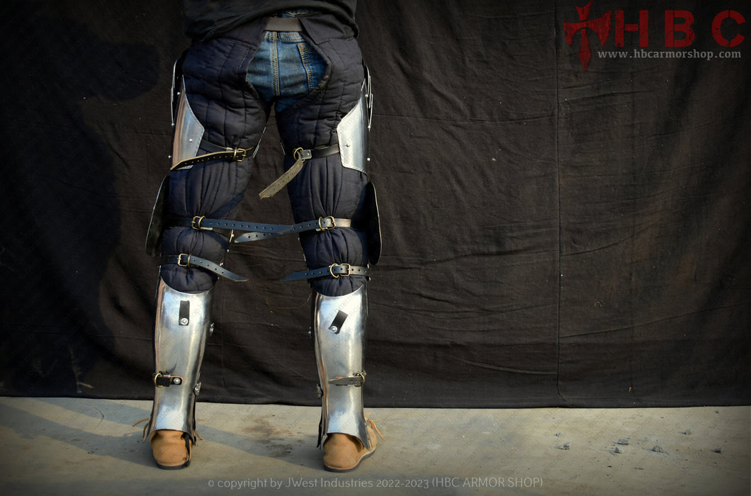 plate thigh armor