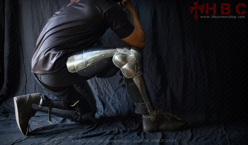 Italian leg armor