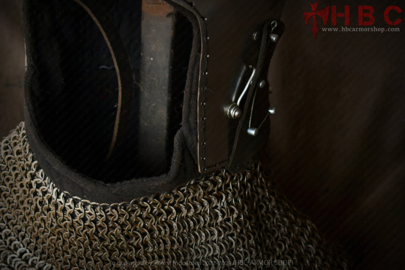 Sugarloaf Visor Brass cross Helmet
