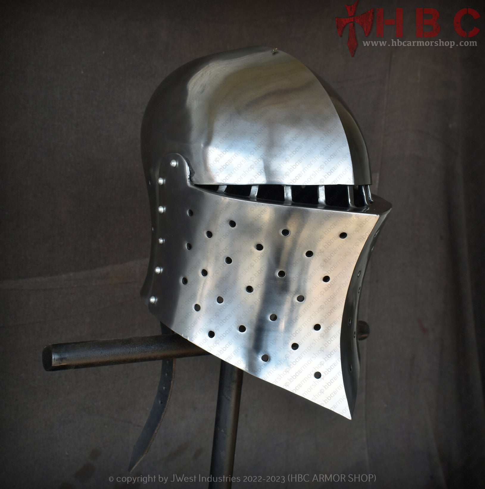 Samson Frog mouth Helmet — HBC Armor Shop