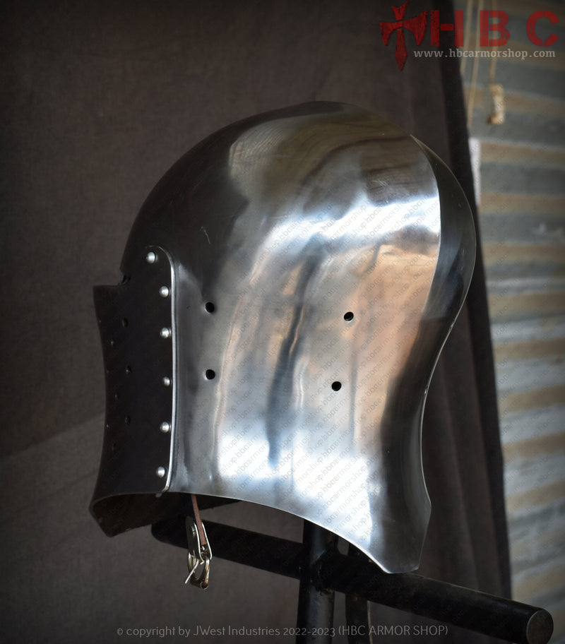 custom buhurt helmet