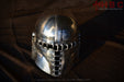 Mandalorian metal fight helmet