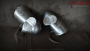Larp leg armour gothic