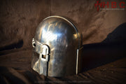 Larp steel helmet