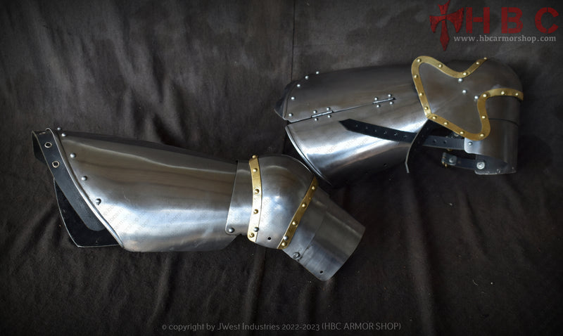 buhurt leg armour