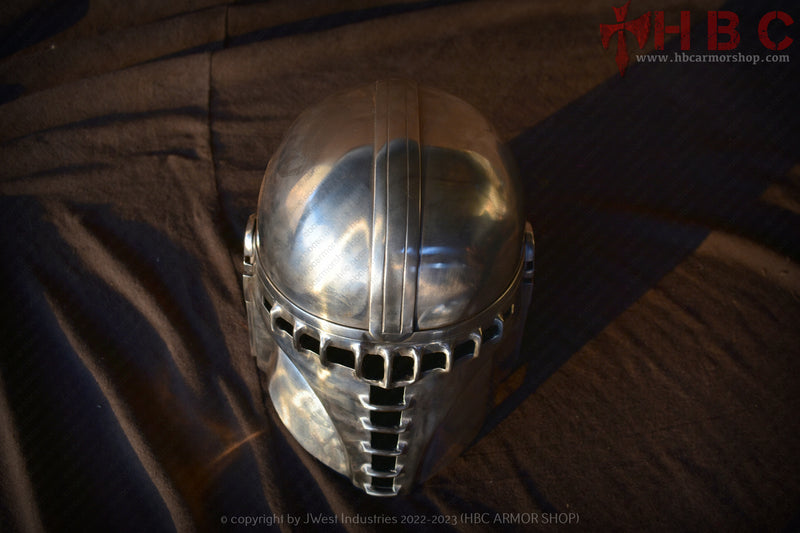 mando armour and helmet