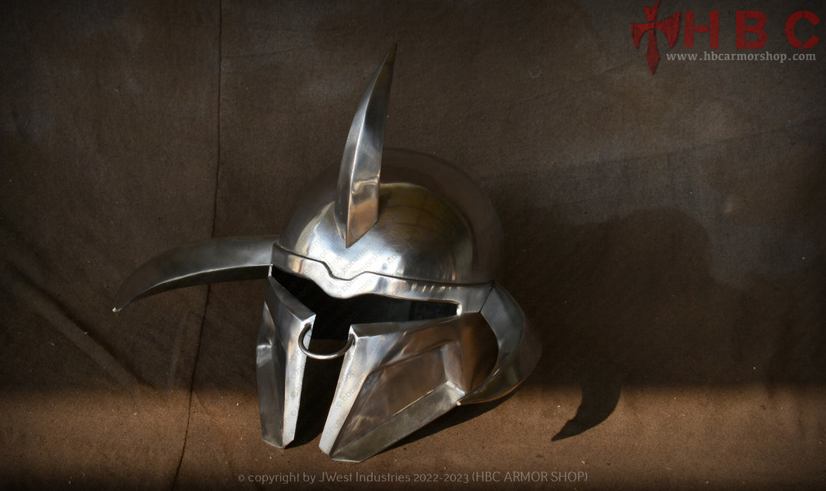 metal custom helmet