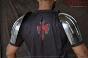mandalorian metal constructed armour spauldron