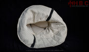 medieval helmet padding pelerine