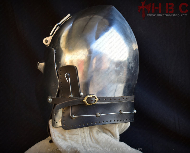 medieval German helmet