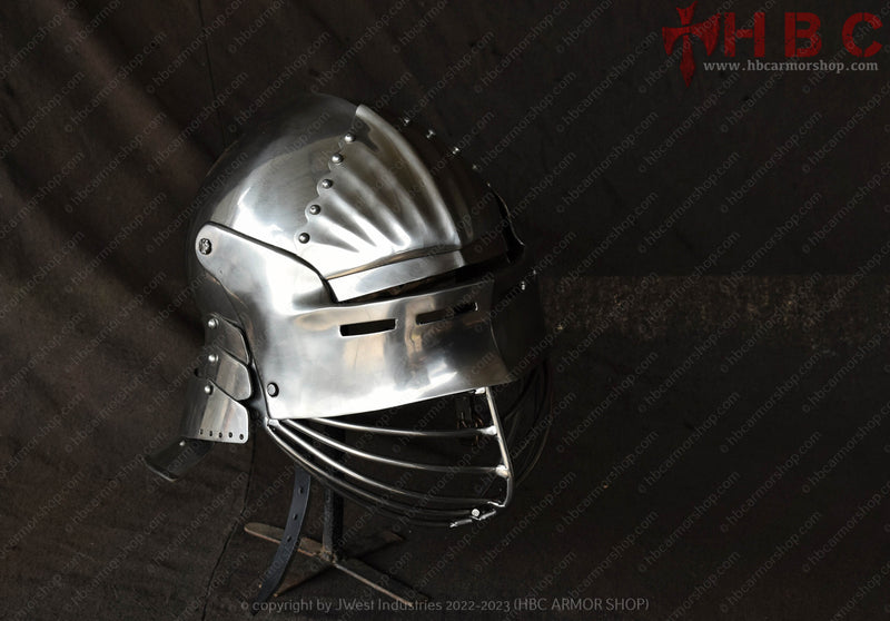 German sallet helmet