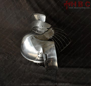 medieval reenactment helmet