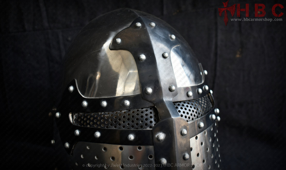 medieval combat helmet