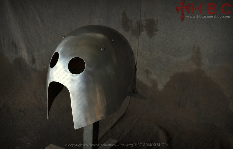uruk hai metal helmet